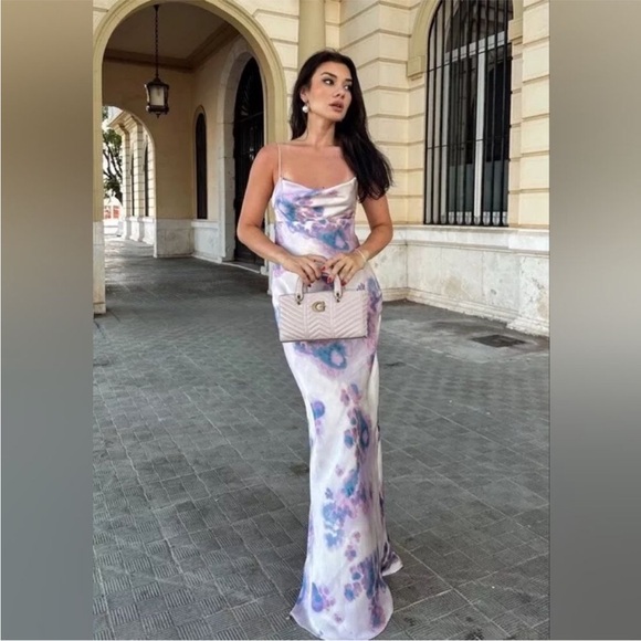 Zara Multicolor Maxi Dress - Picture 1 of 7